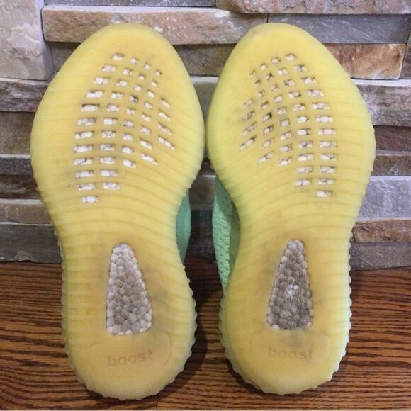 ADIDAS Yeezy Boost 350 V2 Glow Sneakers - Picture 9 of 10